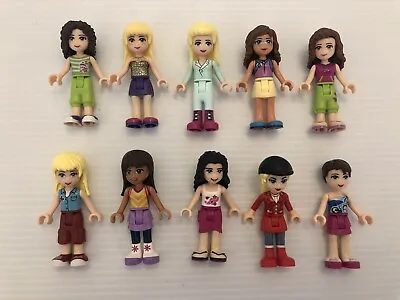 Lego Friends Mini Figure Bulk Lot X10 (#5) • $45