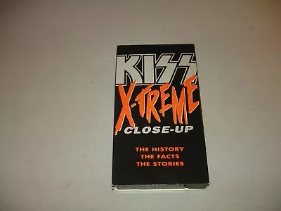 KISS - X-Treme Close-Up (VHS 1992 Polygram) Like New • $8.99