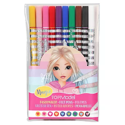 TOPModel Magic Double Marker 10 Coloured Pens By Depesche • £9.99