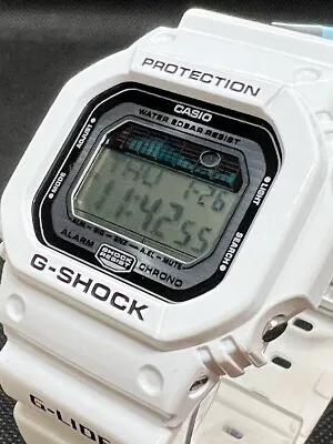 Casio G-shock GLX-5600-7JF G-lide Tide & Moon Data World Time White Japan Watch • $73