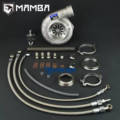 Ball Bearing Turbo For Nissan RB25DET 4  Twisted AS GTX3082R .61 V-Band In / Out • $1199