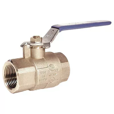 Milwaukee Valve Ba-475Bms 1/4 1/4  Fnpt Brass Ball Valve Inline • $18.95