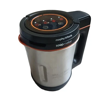 Morphy Richards Soup Maker Compact Stainless Steel 1L 900W Brand New • £52