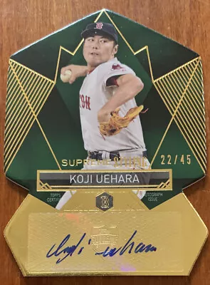 Koji UEHARA🔥2014 Topps Supreme Styling Auto #SS-KU 22/45 NM Red Sox📈 • $29.99