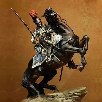 1/24 Resin Figure Napoleon Dragoon Cavalry Model Kit Unassembled Unpainted NEW • £26.33