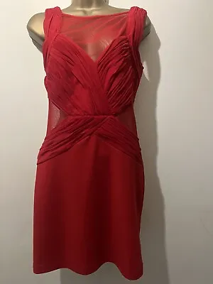 £10 • Buy Lipsy Red Dress Size 12