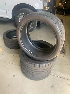 Michelin Pilot Super Sport Tires USED 2x- 285/30ZR20(95Y) & 2x- 245/35ZR19(89Y) • $1000