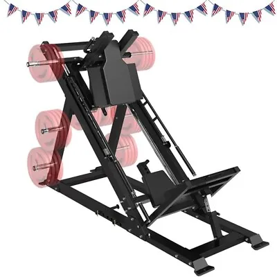 Commercial Grade Leg Press Hack Squat Machine Home Gym Full Lower Body Workout • $1503.65