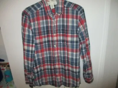 $8 • Buy L.o.g.g. Label Of Graded Goods  Plaid Long Sleeve Button Up Shirt Size S