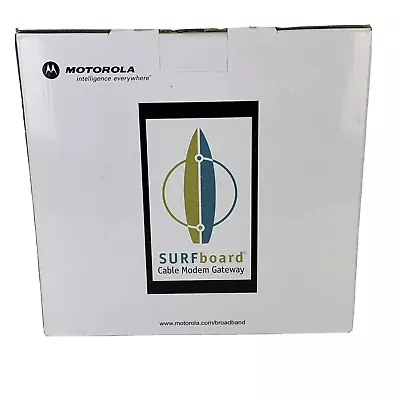 SURFboard Motorola Modem SBG900 Wireless Cable Gateway Black Z1 • $15.30