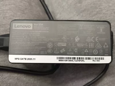 OEM Lenovo 65W USB-C Type-C Laptop Charger Power Supply Adapter ADLX65YLC3A • $12.35