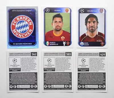 2010-11 Panini UEFA Champions League Pick A Sticker (#277-429) • $0.99