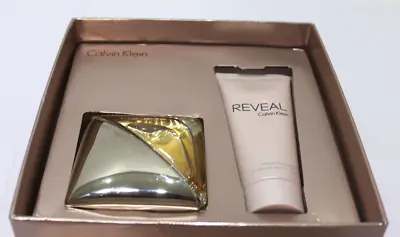 Ck Reveal 50ml Eau De Parfum  + 100ml Body Lotion Gift Set For Women • £35.99