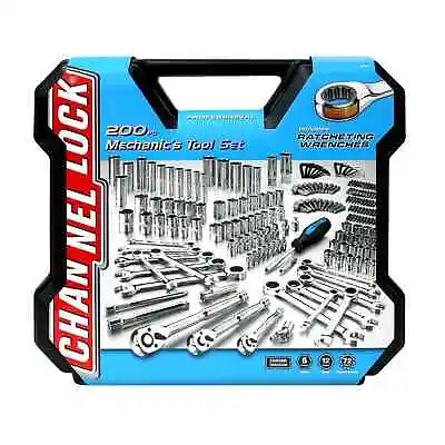 Tools Channellock Mechanic's Set (200 Pc.) Drive SocketsCombination Wrenches ! • $125.99