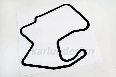 California NorCal Mazda Raceway Laguna Seca Track Map Vinyl Decal Sticker • $3.49