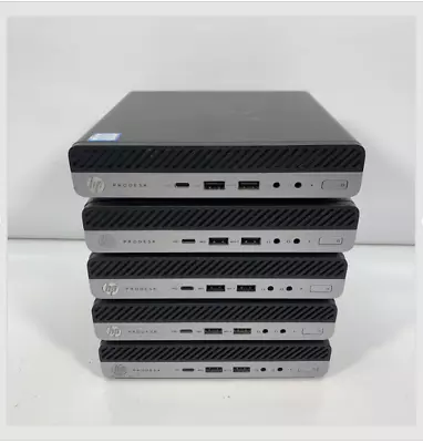 Lot Of 5 HP ProDesk 600 G3 Mini PC NO CPU NO RAM Parts And Or Repair • $130