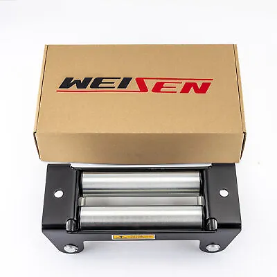 WEISEN 10 Inch Winch Bumper Roller Fairlead 8000-17000lb Cable Guide For Hummer • $40.41