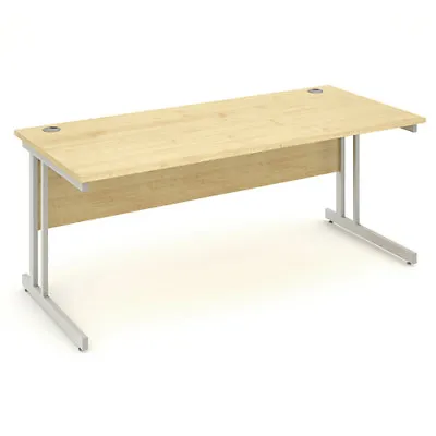 £203.42 • Buy Impulse Cantilever 1800mm Rectangle Desk Maple