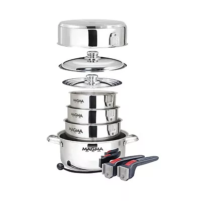 Magma Nestable 10 Piece Induction Cookware • $259.99