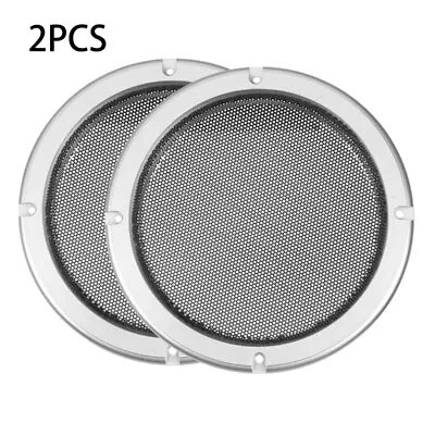2/3/4/5/6.5/8/10 In Speaker Grill Mesh Decorative Circle Woofer Guard Protector • $17.09
