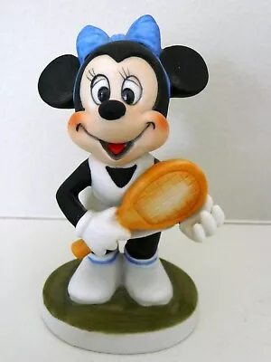 Vintage Ceramic Minnie Mouse Tennis Player Walt Disney Productions Figure--RARE • $19.90