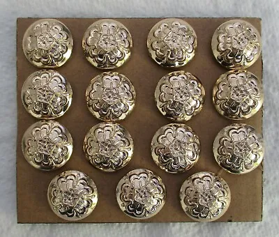 15x British Army: QUEEN'S LANCASHIRE REGIMENT BUTTONS  (19mm No.1 Dress New) • £9.99