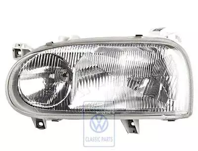 Genuine VW Golf Cabriolet Variant Halogen Twin Headlights Left 1H6941017AF • $216.27