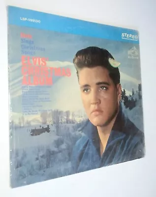 Elvis Presley Christmas Album LSP-1951(e)  Original Sleeve Vinyl LP RCA • $25
