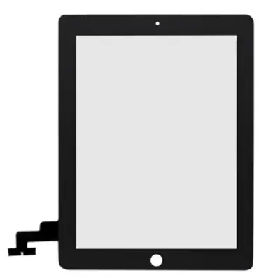 New IPad 2 A1395 A1396 A1397 Replacement Touch Screen Digitizer Black Button IC • £10.79