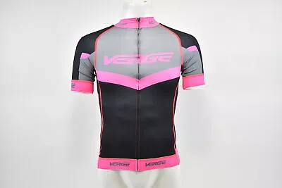 Verge Women's 2XL Triumph Strike Short Sleeve Cycling Jersey Black/Pink/Grey • $15