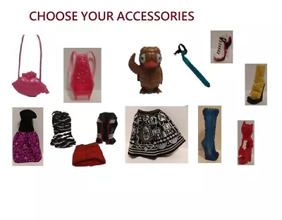 Mattel MONSTER HIGH 12  Doll Replacement CLOTHING ACCESSORIES ~ Choose • $4.21