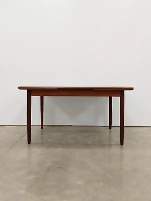 Vintage Danish Mid Century Modern Teak Extendable Dining Table • $1298.50