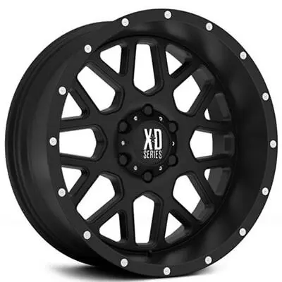 (4) 18  XD Wheels XD820 Grenade Satin Black Off Road Rims (B41) • $1120