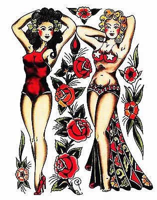 Sailor Jerry Tattoo Vintage SJT12 Poster Art Print A3 A4 BUY 2 GET 1 FREE • £4.29