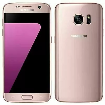 Samsung Galaxy S7 G930F 32GB/4GB 4G LTE Unlocked Android Smart Phone - Pink • £59.99