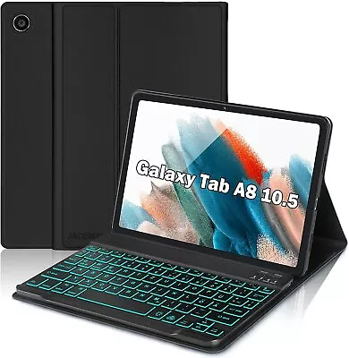 For Samsung Galaxy Tab A8 10.5  SM-X200 Backlit Keyboard Folio Smart Case Cover • $45.99