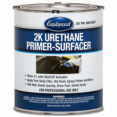 Eastwood 2K Urethane Primer Black 4:1 Gallon 14003ZPA • $124.99