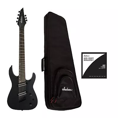 Jackson X Series Dinky Arch Top 7 String Guitar Gloss Black With Accessories • $629.99