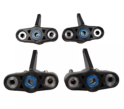 Fits Traxxas T-maxx 2.5 4910 Steering Knuckles / Caster Axle Carriers W/Bearings • $16.99