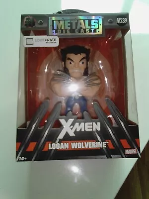 Jada Metals Die Cast Marvel X-Men Logan M239 Lootcrate Exclusive • £15