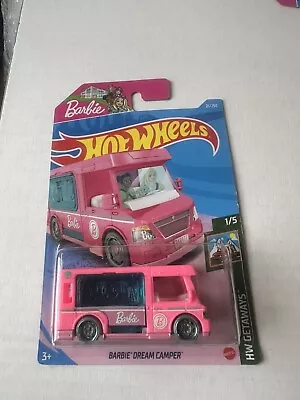 2021 HOT WHEELS DIE CAST HW GETAWAYS BARBIE DREAM CAMPER Van • $10