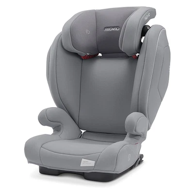 £80 • Buy Recaro Monza Nova 2 Seatfix Prime Group 2/3 Car Seat Silent Grey - 4 To 12 Years