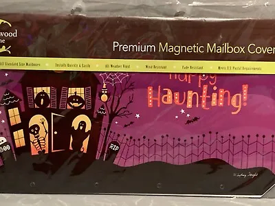 Briarwood Lane Premium Magnetic Mailbox Cover Happy Haunting Haunted House • $16.01