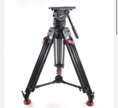 $1100 • Buy Sachtler FSB 8 MK II Fluid Head With 75/2 Aluminum Tripod And Ground Spreader