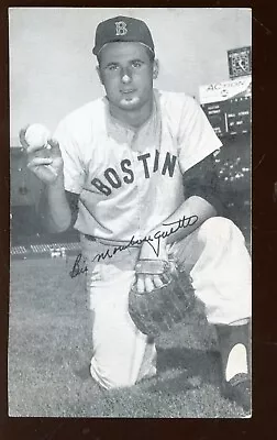 1962 J.D. McCarthy Baseball Postcard Bill Monboquette Autographed Boston Red Sox • $9.95