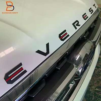 $74.20 • Buy Everest Black Hood 3d Acrylic Logo Emblem Badge Letter For Ford Suv Template 3m