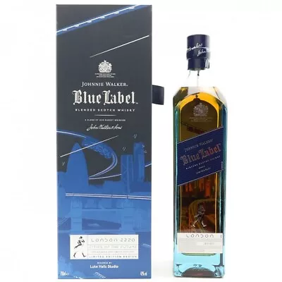 Johnnie Walker Blue Label London 2220 Cities Of The Future • $729