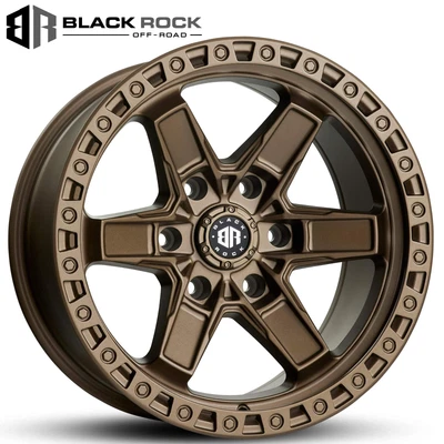 $1449 • Buy Holden Colorado Wheels 17 Inch Black Rock Colt Satin Bronze Rims For Colorado
