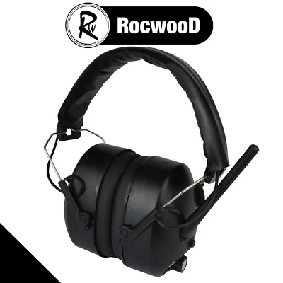 Radio Ear Defenders Protectors Muffs Noise Protection Headphones FM MP3 Jack • £33.99