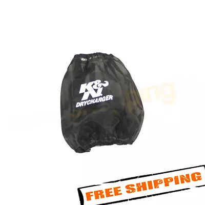 K&N RF-1048DK Round Tapered Black Silicone Treated Polyester Air Filter Wrap • $31.44